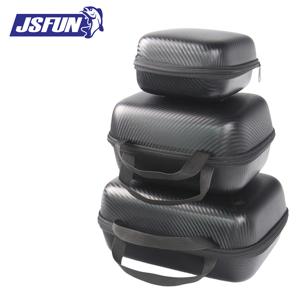 Spincast Reel - JSFUN Tas Reel Pancing S/M/L PU