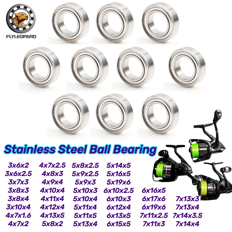 Reel Handle - 10 Buah SMR85ZZ 5X8X2.5Mm ABEC-9 Bantalan