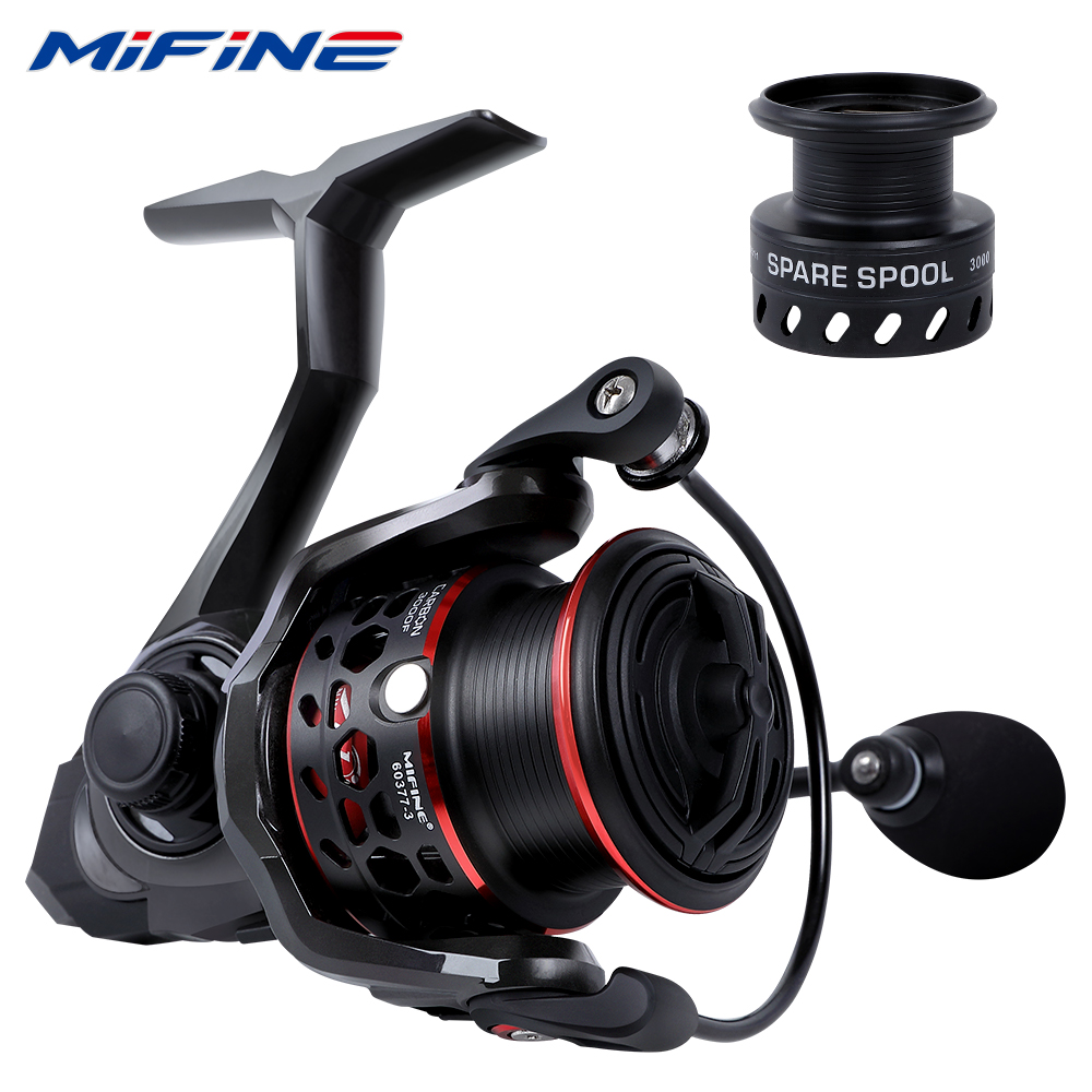 Reel Spare Spool - MIFINE alat pancing karbon, kumparan berputar