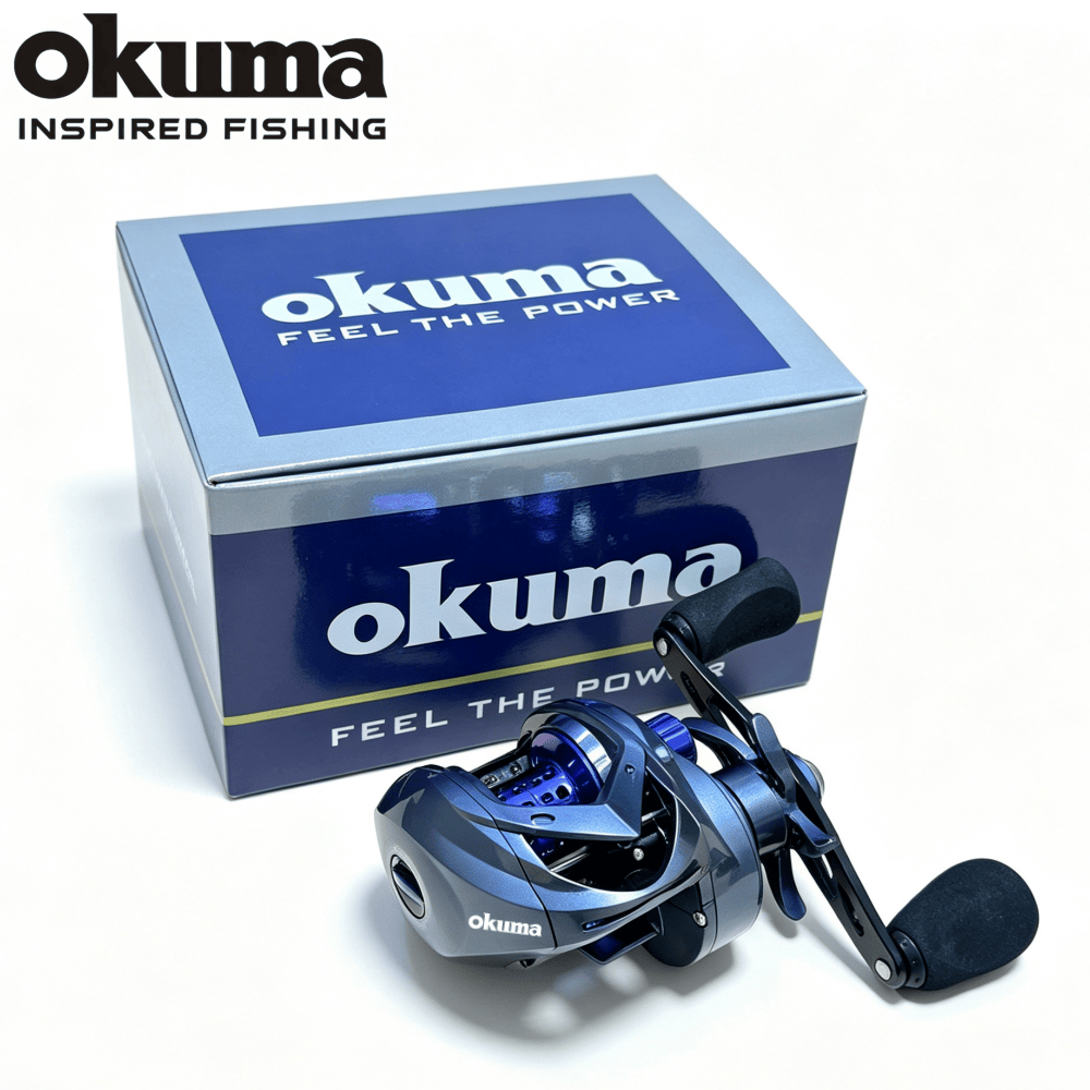 Surf Reel - Reel Baitcasting Okuma Long Cast Baru