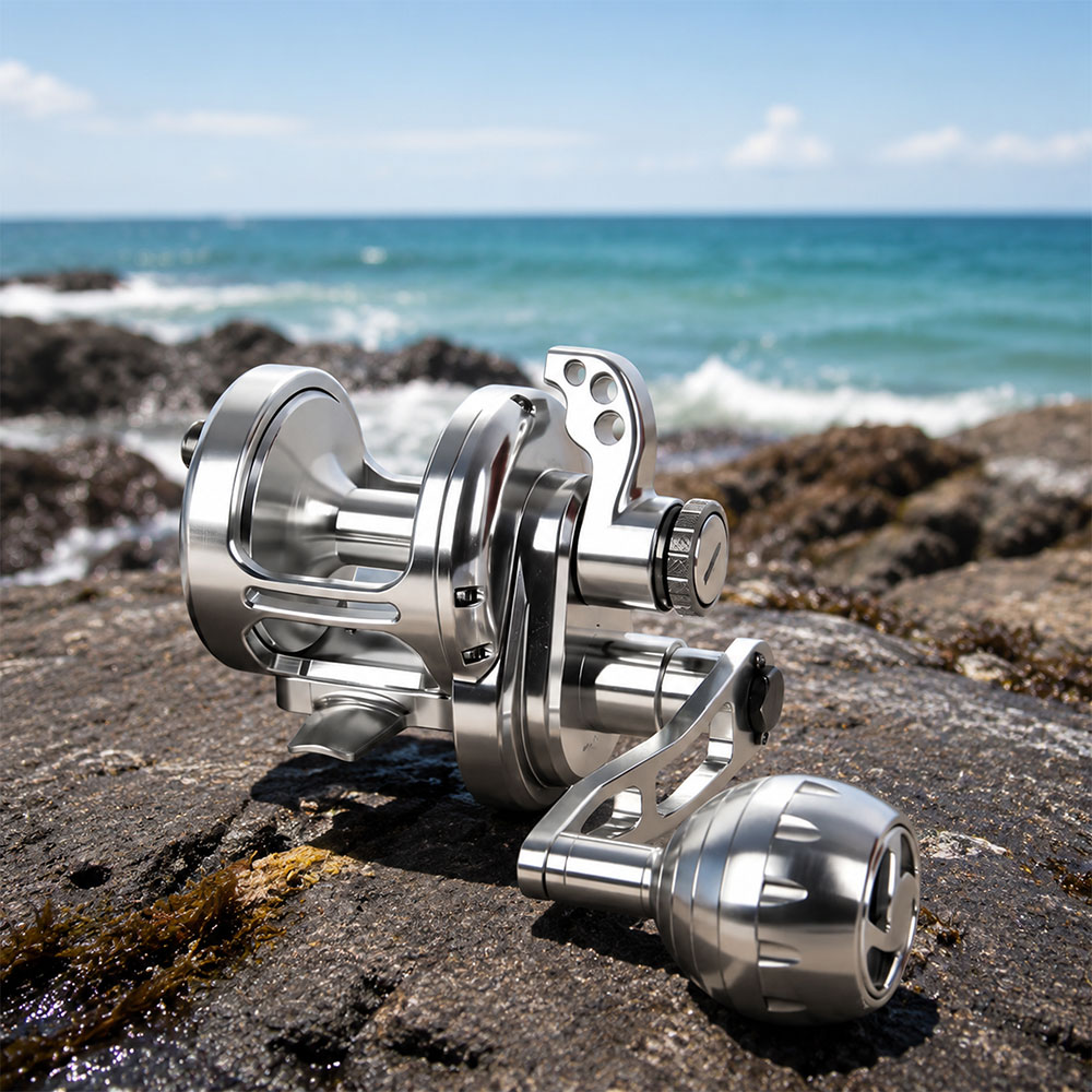 Trolling Reel - Reel Pancing Air Asin Kecepatan Tinggi
