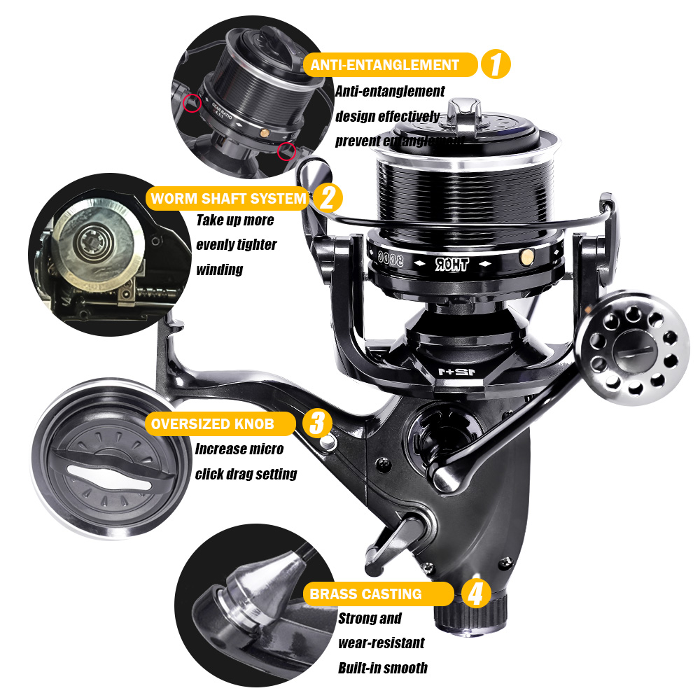 Gulungan pancing ikan mas, gul - Reel Drag Knob ulasan dan harga
