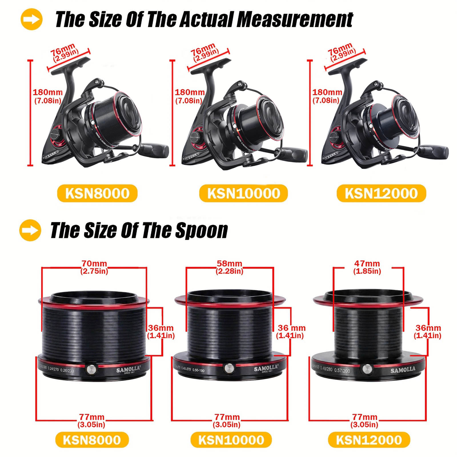 CAZULO Long Cast Spinning Reel - Surf Reel ulasan dan harga