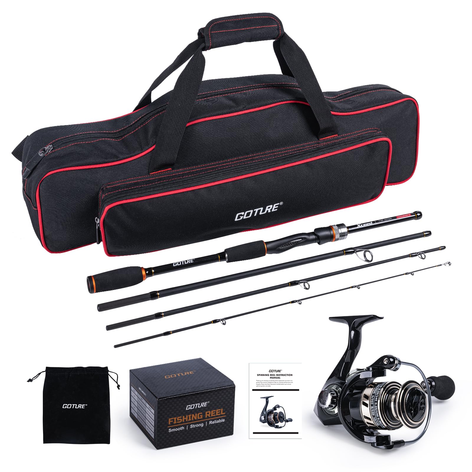 Goture Joran dan Reel Pancing  - Reel Bag ulasan dan harga