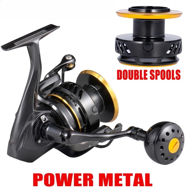 Reel Spinning Metal Body Power - Spinning Reel ulasan dan harga