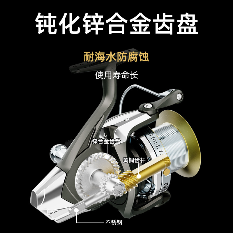 Reel Pancing Putar Logam Untuk - Surf Reel ulasan dan harga