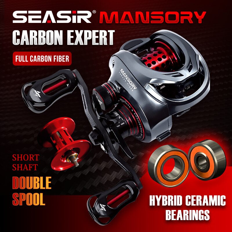 Seasir Mansory gulungan pancin - Ice Fishing Reel ulasan dan harga