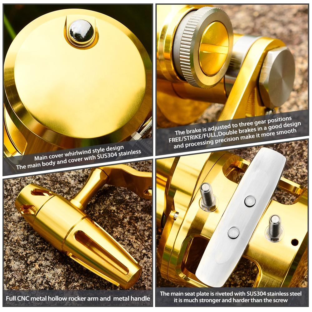 Reel Trolling PRO BEROS 5.7:1  - Trolling Reel ulasan dan harga