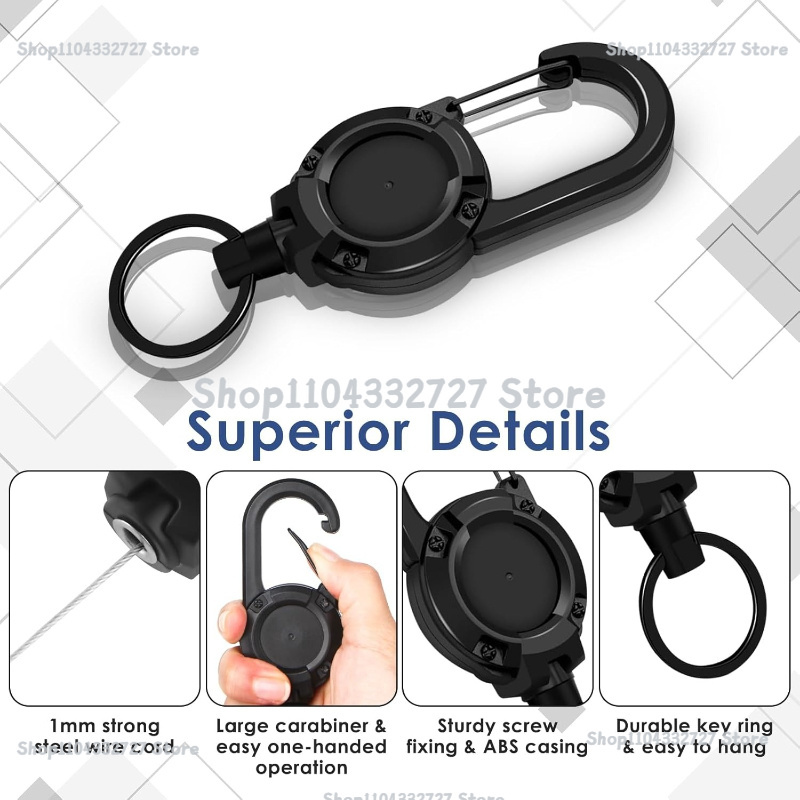 Carabiner Gulungan Tarik Tugas - Conventional Reel ulasan dan harga