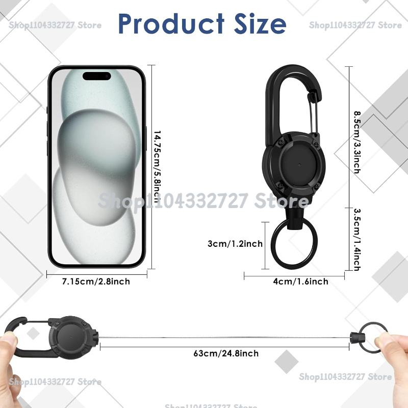 Carabiner Gulungan Tarik Tugas - Conventional Reel ulasan dan harga