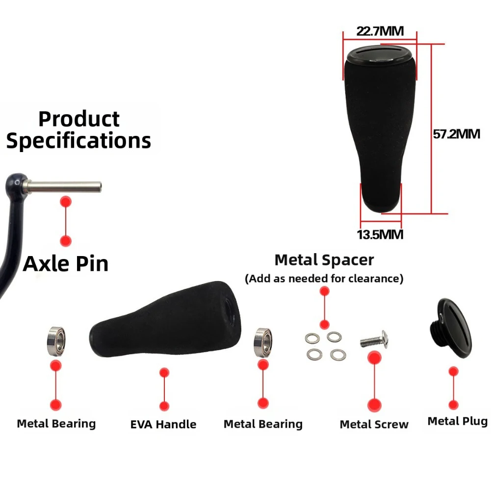 Suku Cadang Pengganti Kenop EV - Spincast Reel ulasan dan harga