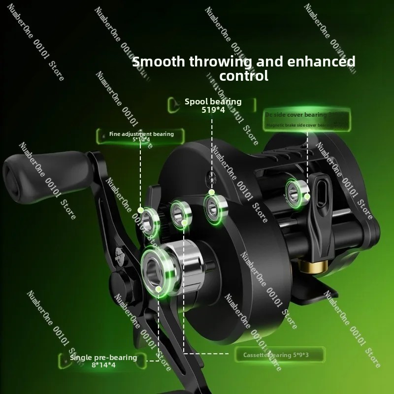 Reel Pancing Elektronik Rem Ma - Baitcasting Reel ulasan dan harga