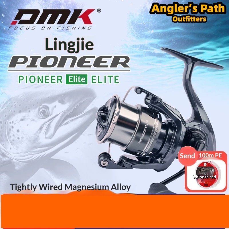 DMK Pioneer Elite Spinning Ree - Trolling Reel ulasan dan harga