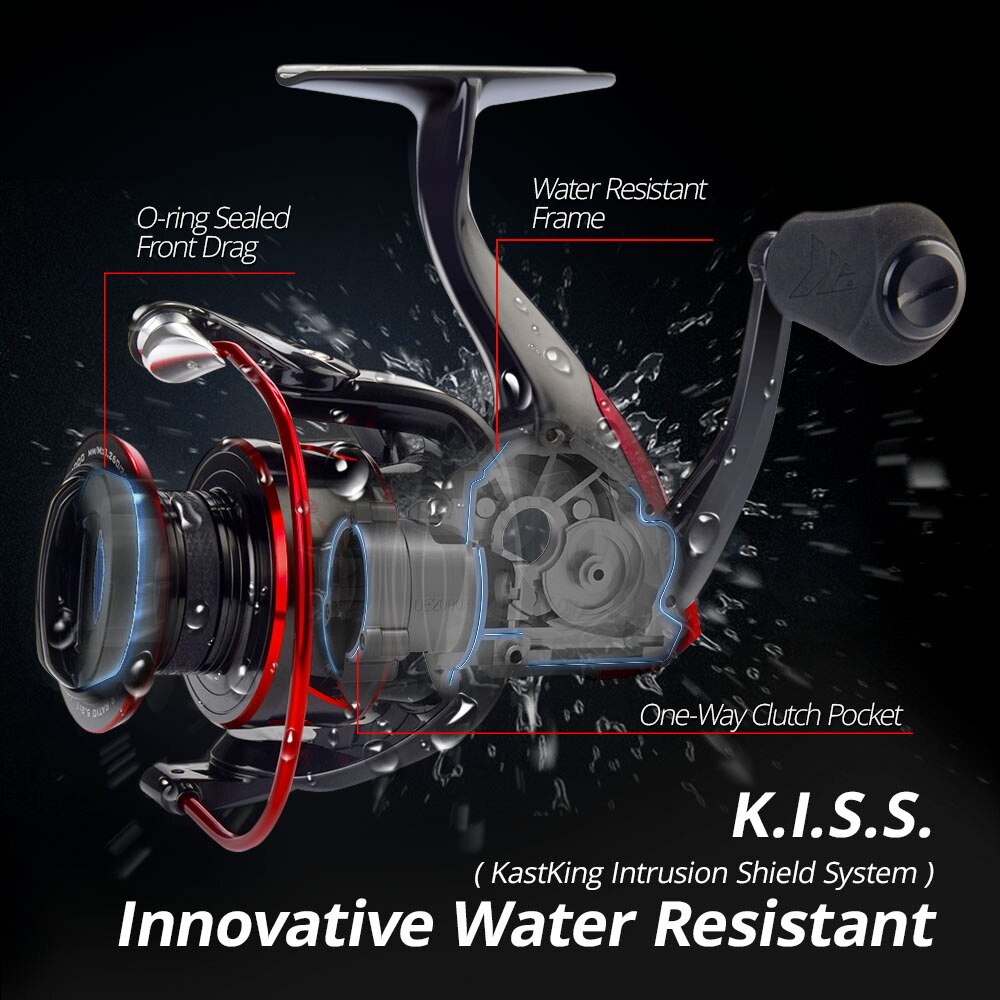 KastKing Sharky III rol pancin - Reel Drag Knob ulasan dan harga
