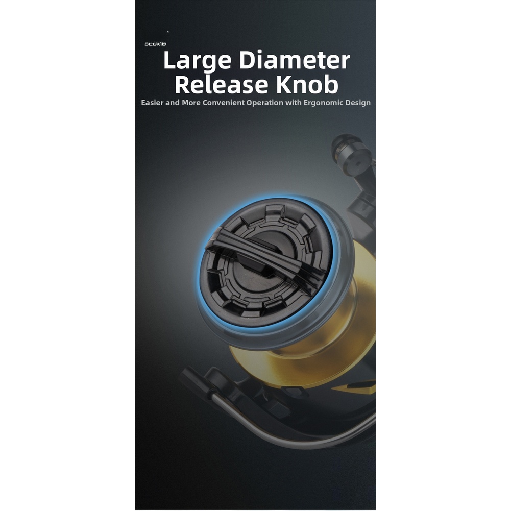 Reel Pancing Logam dengan Keno - Reel Drag Knob ulasan dan harga