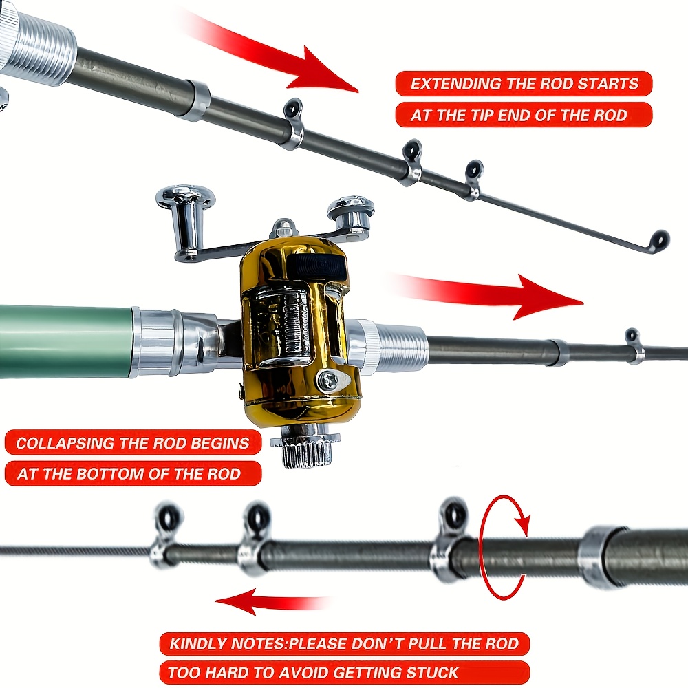 Set Kombo Joran & Reel Pancing - Ice Fishing Reel ulasan dan harga