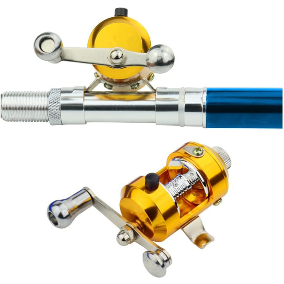 Set Kombo Joran & Reel Pancing - Ice Fishing Reel ulasan dan harga