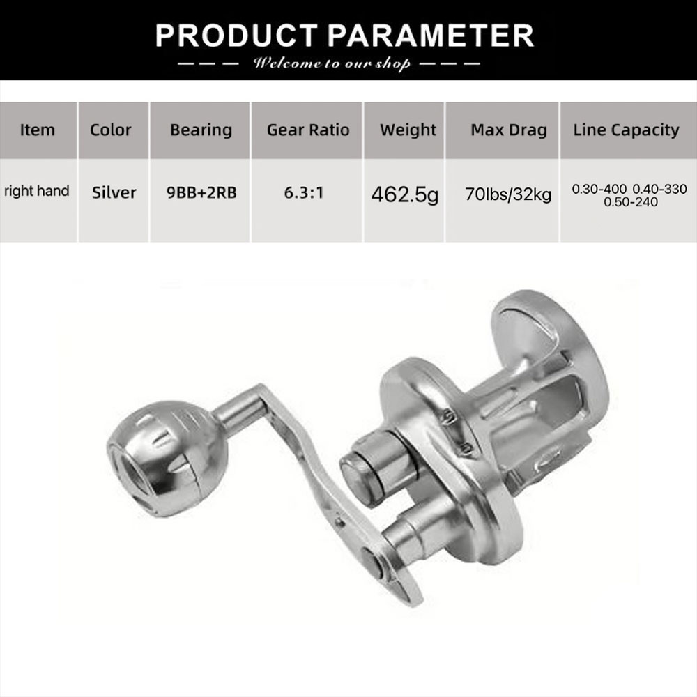 Reel Pancing Air Asin Kecepata - Trolling Reel ulasan dan harga