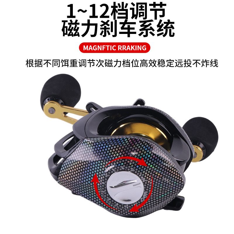Reel Pancing Baitcasting Logam - Trolling Reel ulasan dan harga