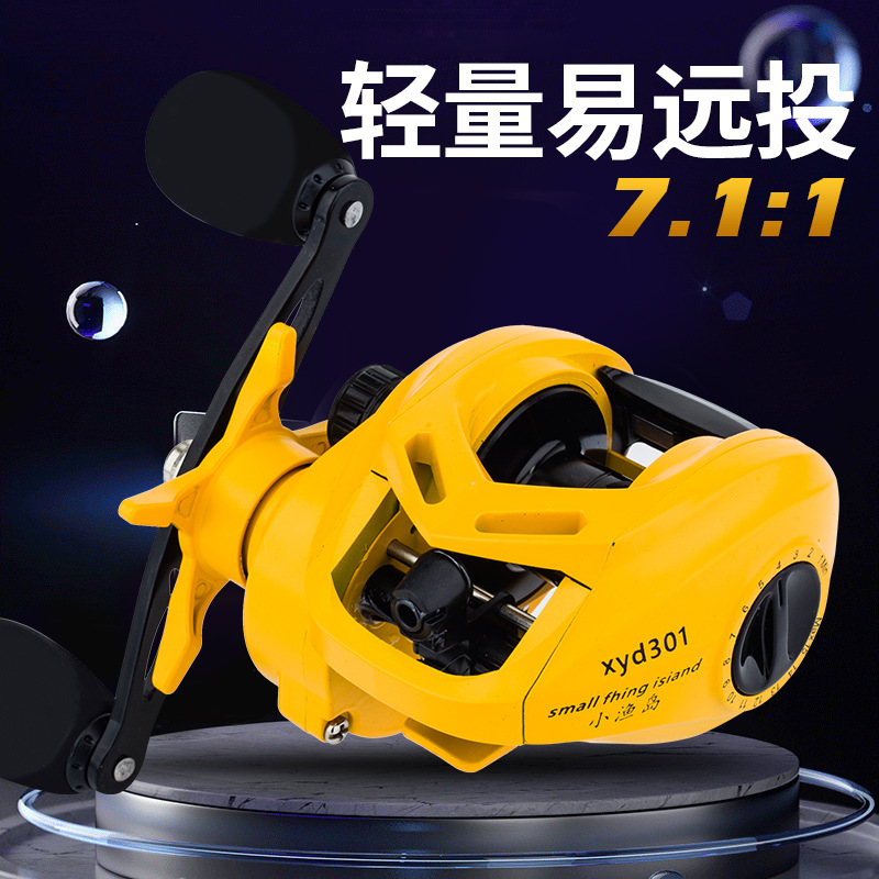 Reel Pancing Baitcasting Yello - Ice Fishing Reel ulasan dan harga