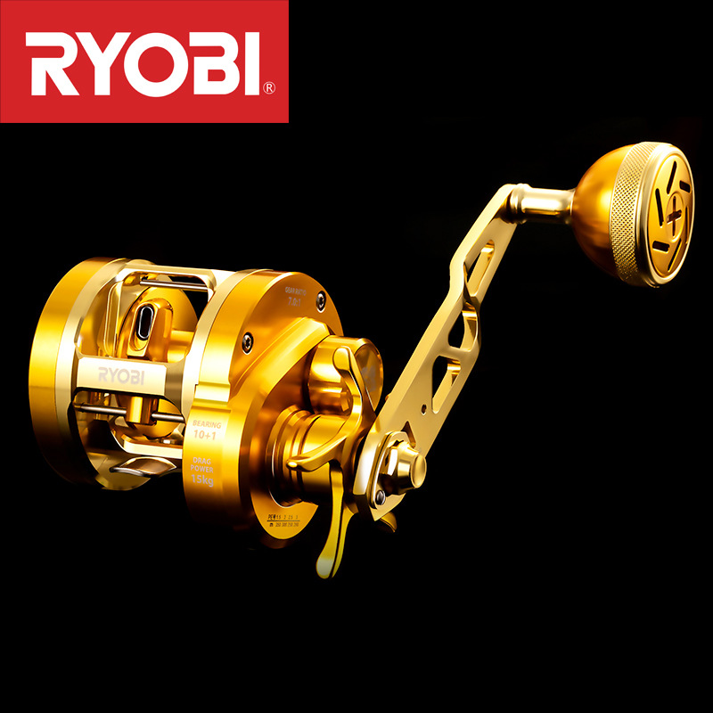 Reel Pancing Ryobi VARIUS Vali - Ice Fishing Reel ulasan dan harga