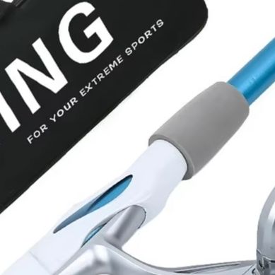 Joran Pancing Biru Putih 1.8M  - Reel Bag ulasan dan harga