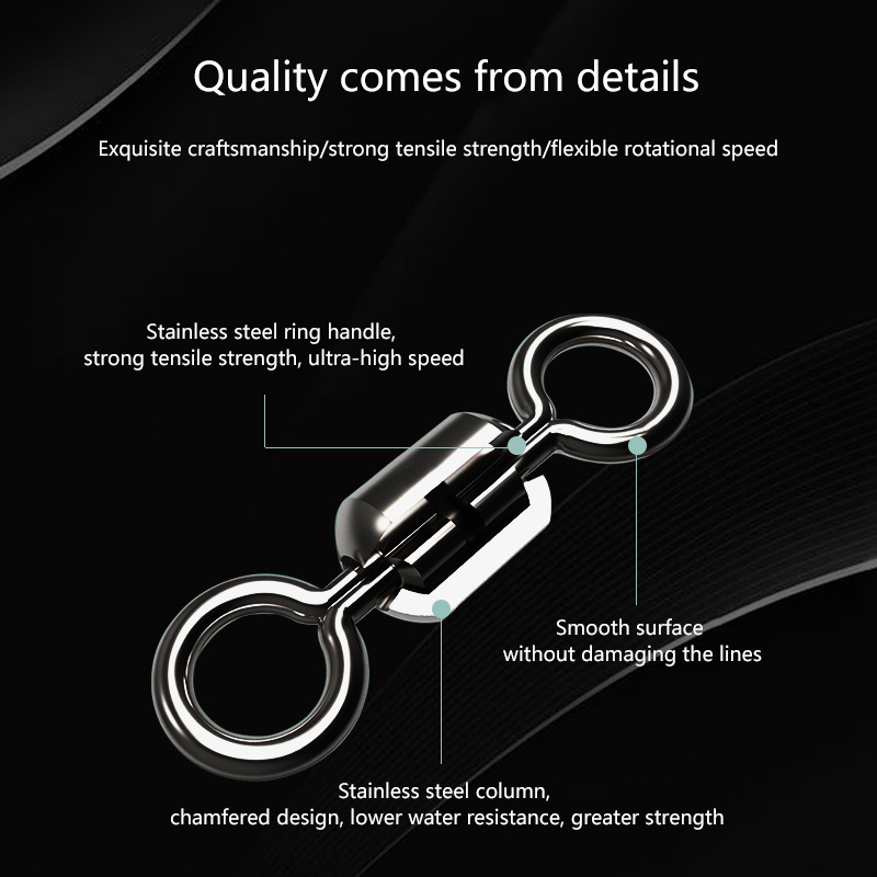 ★ ▲ 100 Buah Swivel Pancing Ba - Baitcasting Reel ulasan dan harga