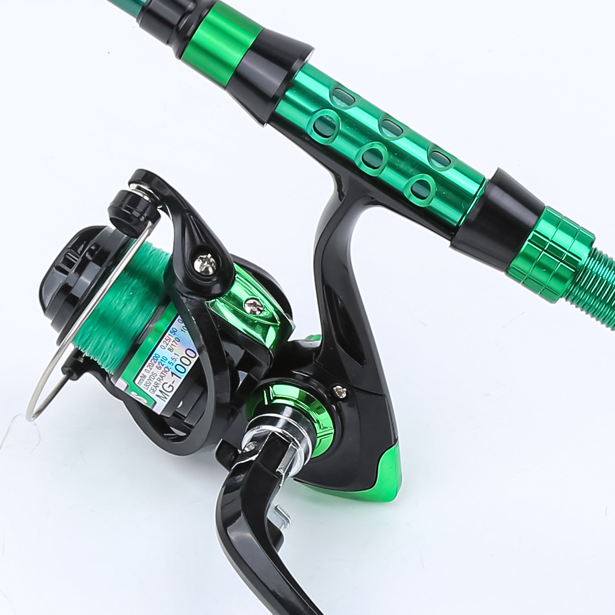 Set Peralatan Pancing Teleskop - Conventional Reel ulasan dan harga
