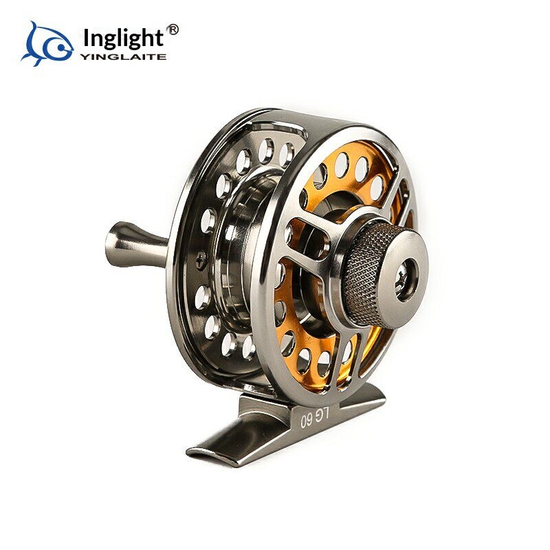 Yinglaite Full Metal Ultra Rin - Ice Fishing Reel ulasan dan harga