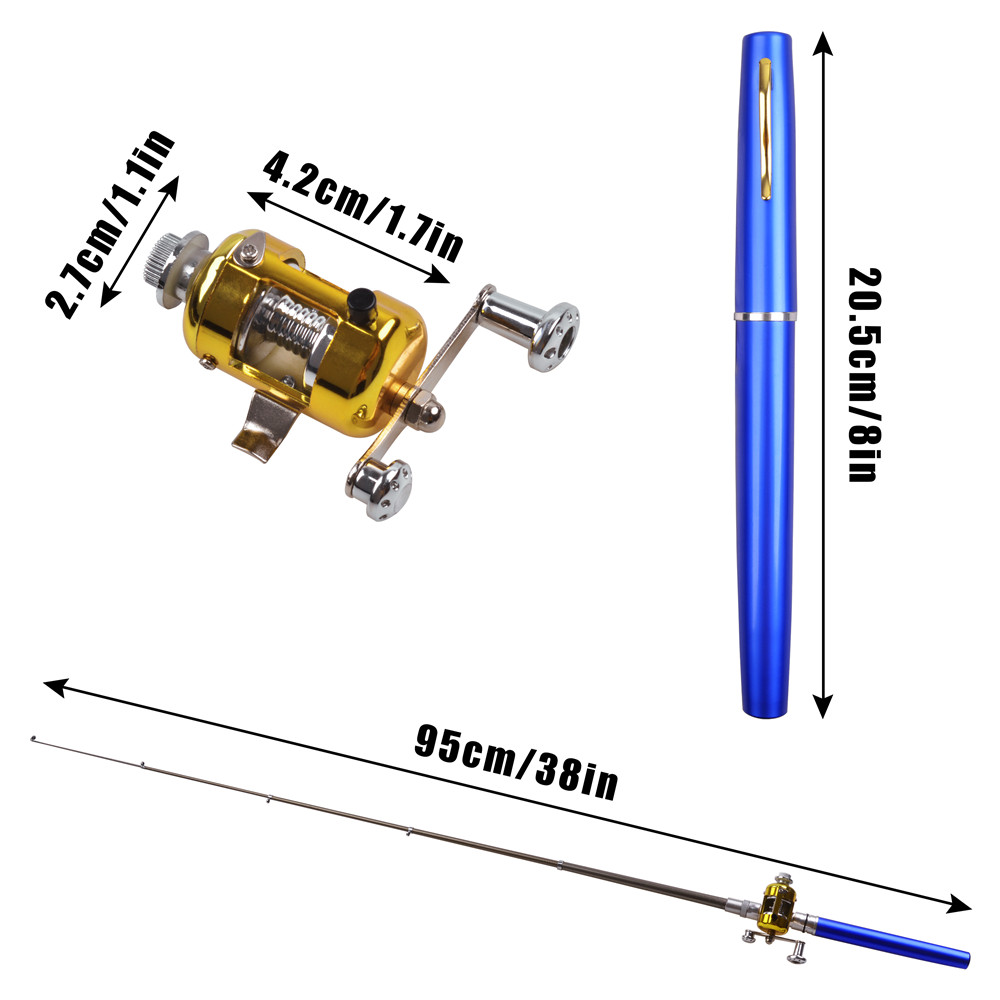 Joran pancing es Mini, tongkat - Ice Fishing Reel ulasan dan harga